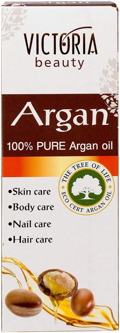 100% Pure Moroccan Argan Oil for Hair, Skin & Nails 30ml