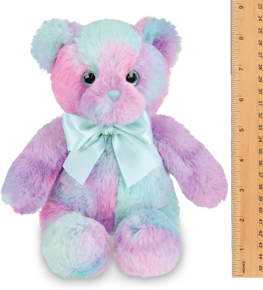 Bearington Lil' Gem Rainbow Plush Stuffed Animal Teddy Bear, 12": Toys & Games