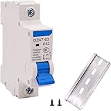 smseace Miniature Circuit Breaker Low Voltage 32A 230/400V 1 Pole DIN Rail Installation DZ47-63 C32