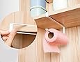 DreamColor Kitchen Cabinet Cupboard Under Shelf Storage Paper Towel Roll Holder Dispenser Napkins Storage Rack