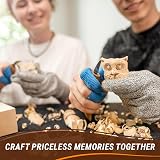 BeaverCraft Basswood Carving Blocks BW19 Unfinished Wood Blocks Set view 4