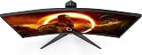 AOC C27G2ZU 27 inch FHD 240Hz Curved Gaming Monitor VA AMD FreeSync Height view 6
