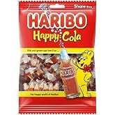 Haribo Happy Cola | Sweet Cola Gummy Candy | 250g 8.8 ounce