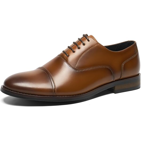 brown matte dress shoe men's wearhouse Buy Sante Russet Oxfords - Premium Dress Shoes for Men main image 0