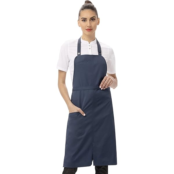 Chef Code Denim Schürze 2-teilig - Verstellbar Mit Mehreren Taschen