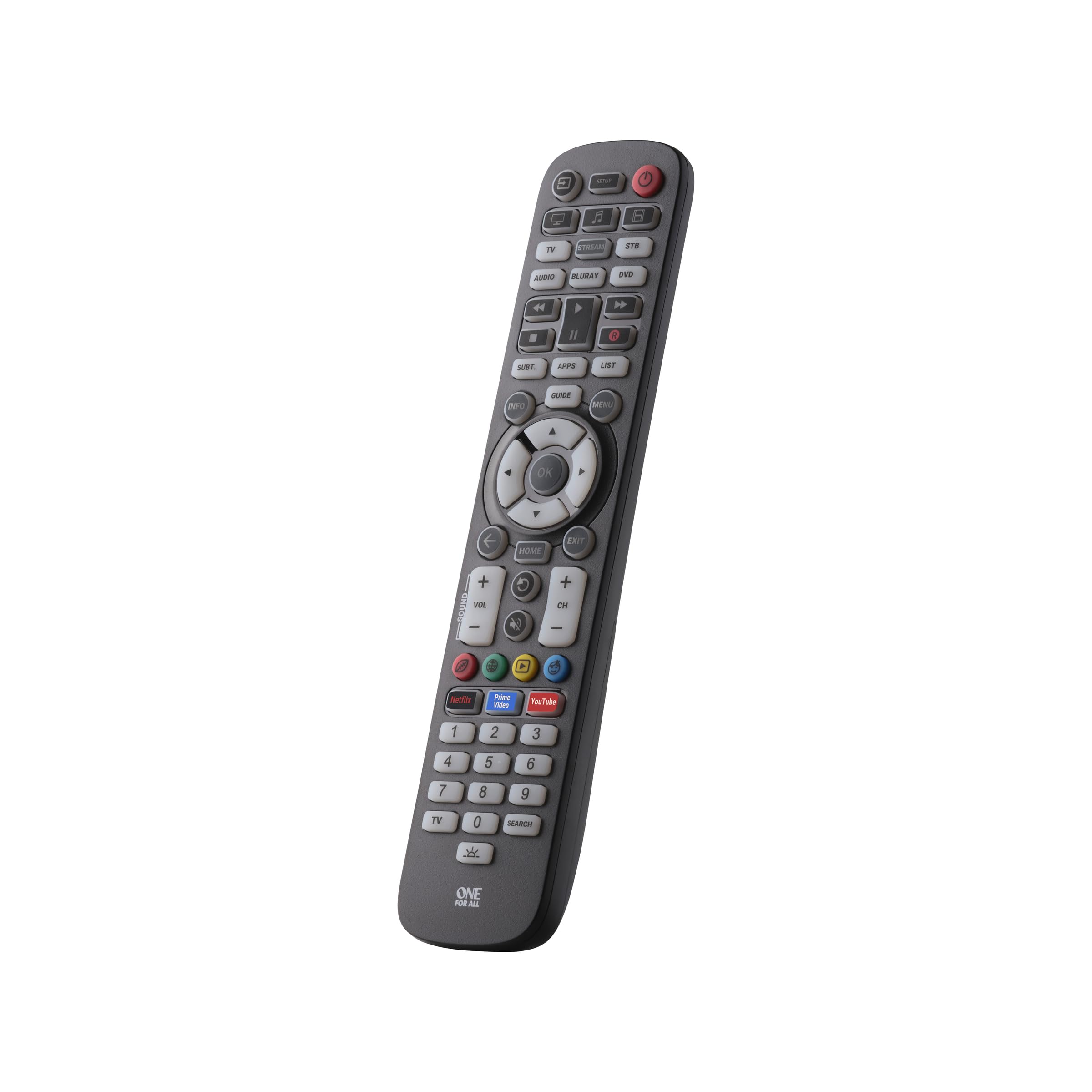 One For All URC 3661 Universal Remote Control Black