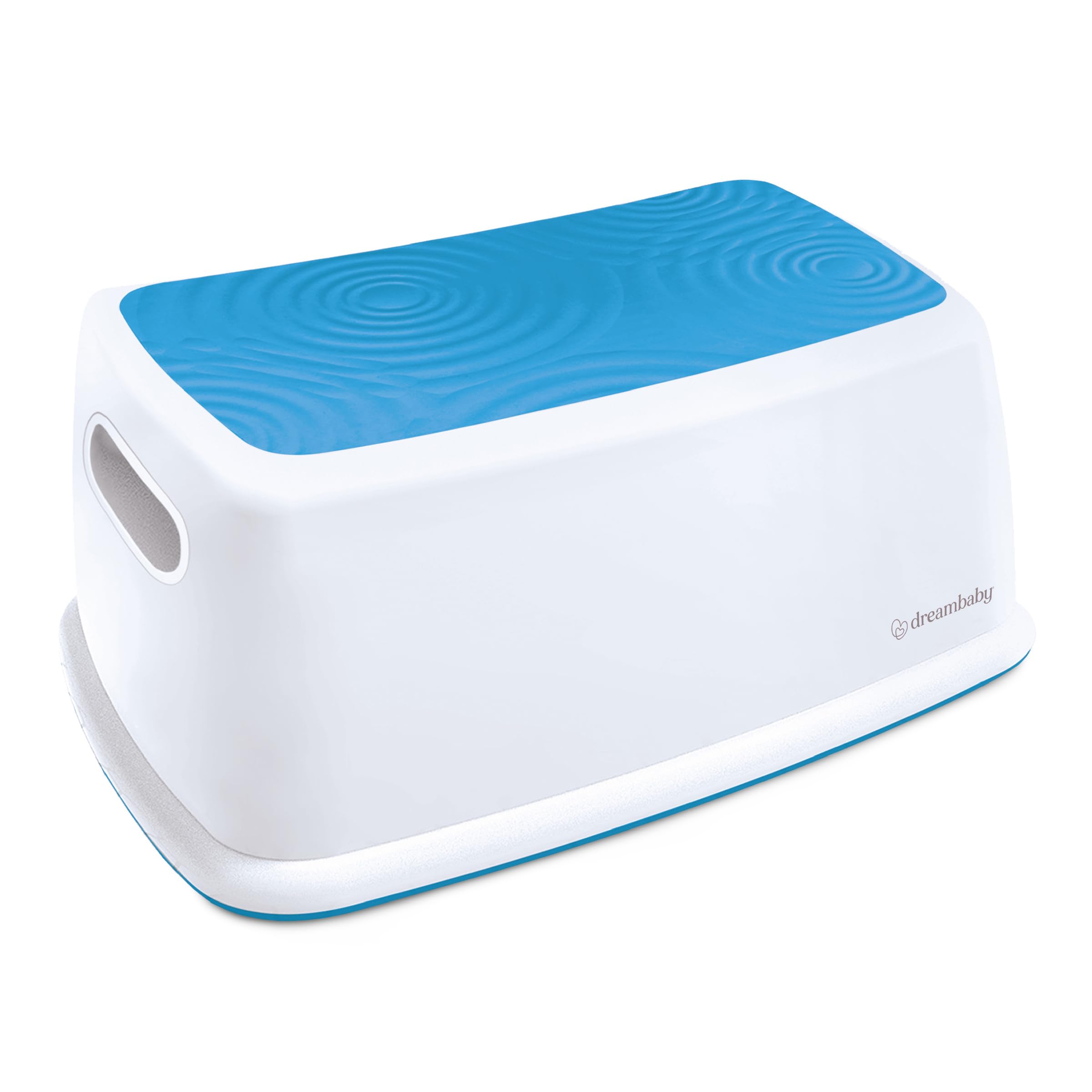 Dreambaby Easy-Up Toddler & Me Premium Step Stool - Anti-Slip Base & Sure-Grip Topper - Supports Up to 145kg - Easy to Clean, Lightweight and Durable Step Up for Toddlers, Kids & Adults - Blue