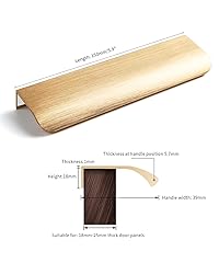 BaiNong 5 Pack 6 inch self Adhesive Cabinet pulls