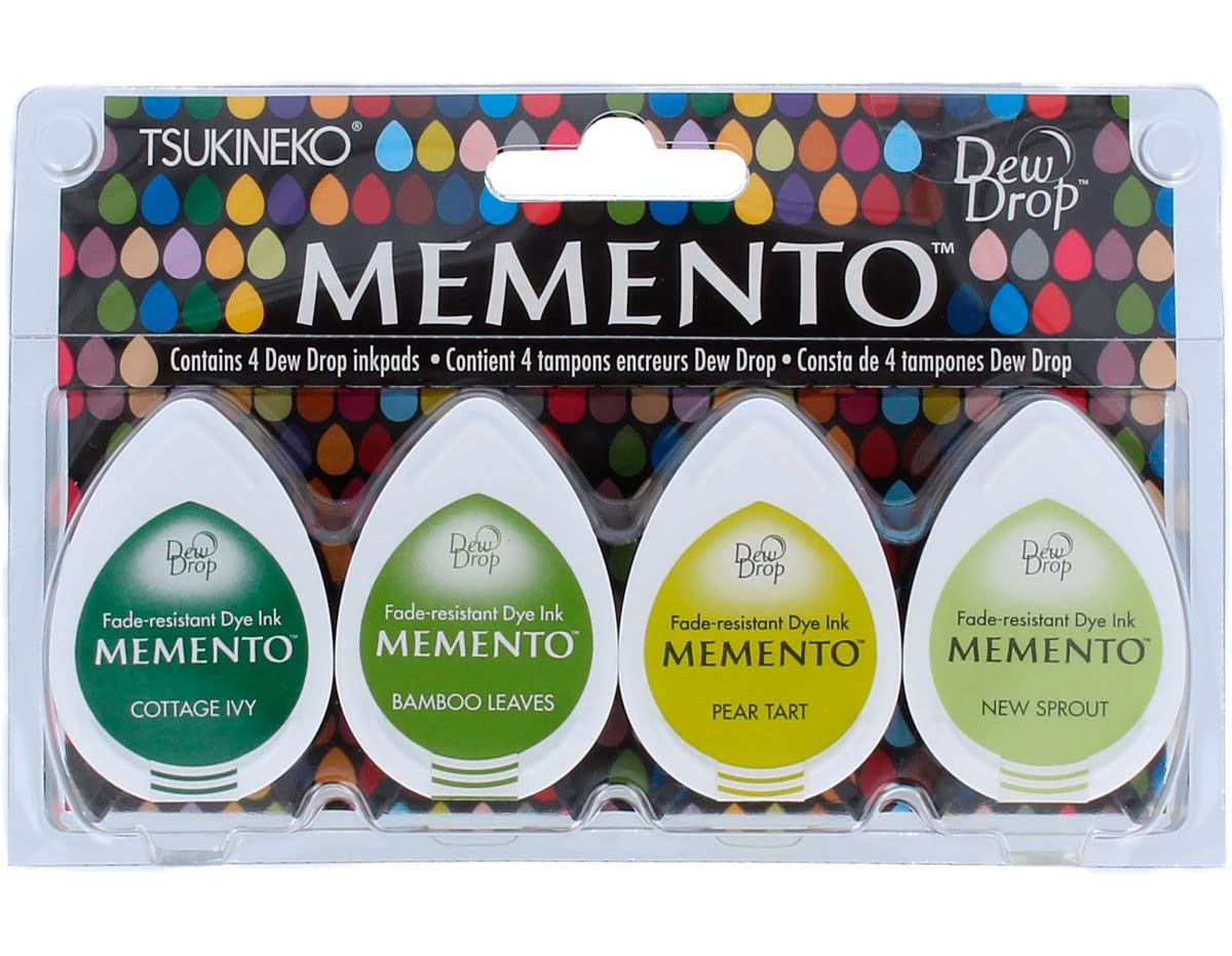 Tsukineko "Greenhouse" Momento Inkpad Set