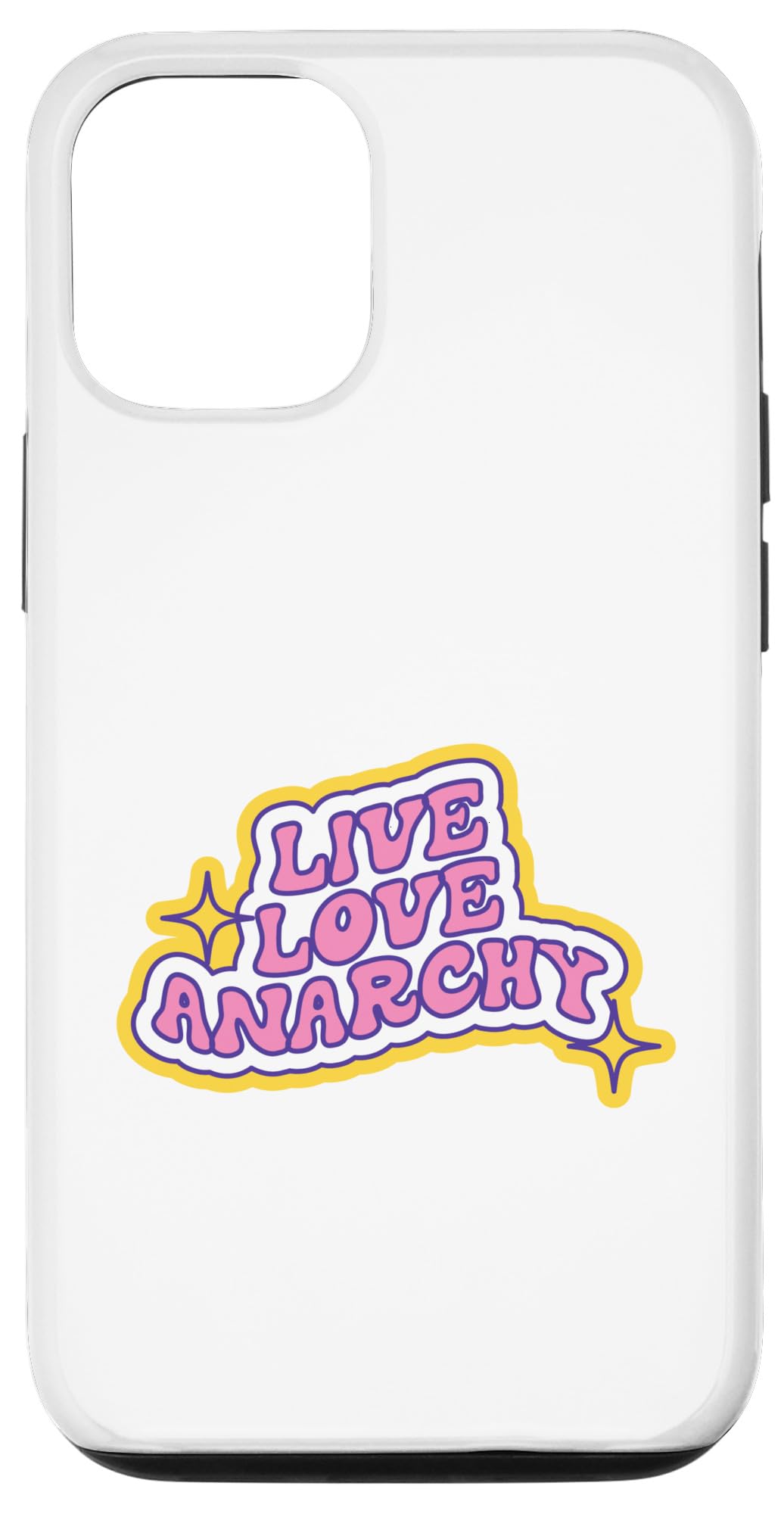 iPhone 15 Pro Live Love Anarchy Case