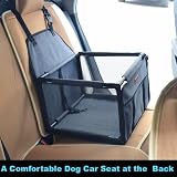 GoBuyer Waterproof Pet Car Seat Booster Carrier Grey 40x40cm view 6