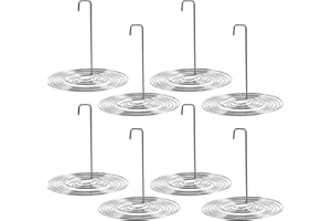 GANAZONO 20pcs Stainless Steel Tea Pot Filter Screens with Spring Strainers for Teapot Spout, Kitchen Tea