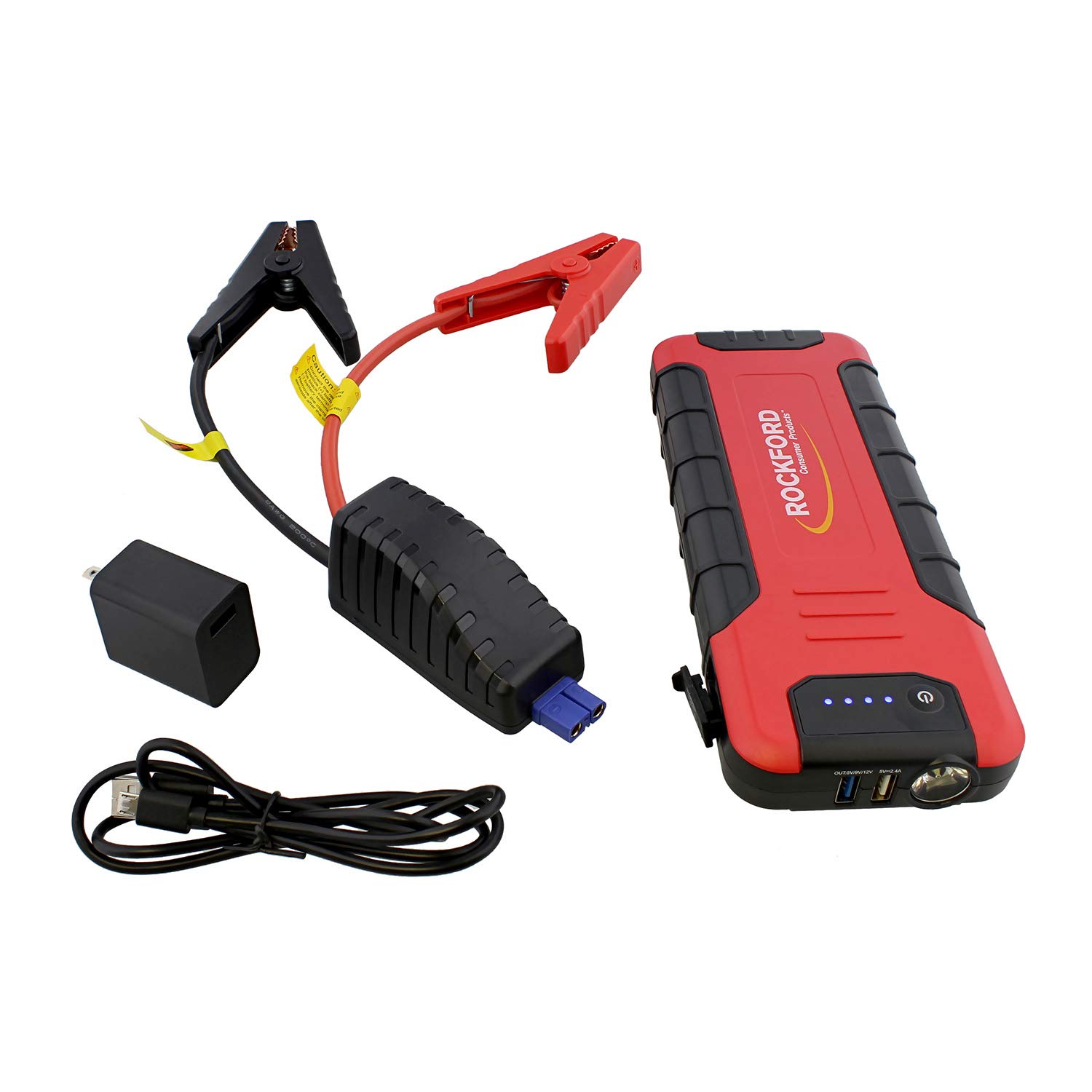 Tools & Equipment Rockford Third Gen Mini Jump Starter RFD4903 1200