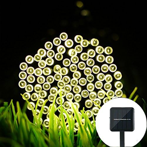 BAOANT Solar String Lights Fairy lights, 100LED 39 ft String Lights Starry Lights for Garden Home Wedding Patio Summer Festival Christmas lights Indoor Outdoor Use(Warm White)