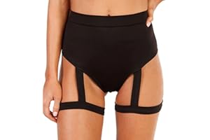 EVELUST Rave Booty Shorts For Women - EDC Edm Festival Outfit Accessories Pole Dance Butt Lifting Legging High Waist Bottom