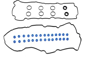 AUCERAMIC VS50801R Valve Cover Gasket Set for Ford 3.0L V6 Fit for 2009 2010 2011 2012 Escape Fusion Mazda Tribute Mercury Ma
