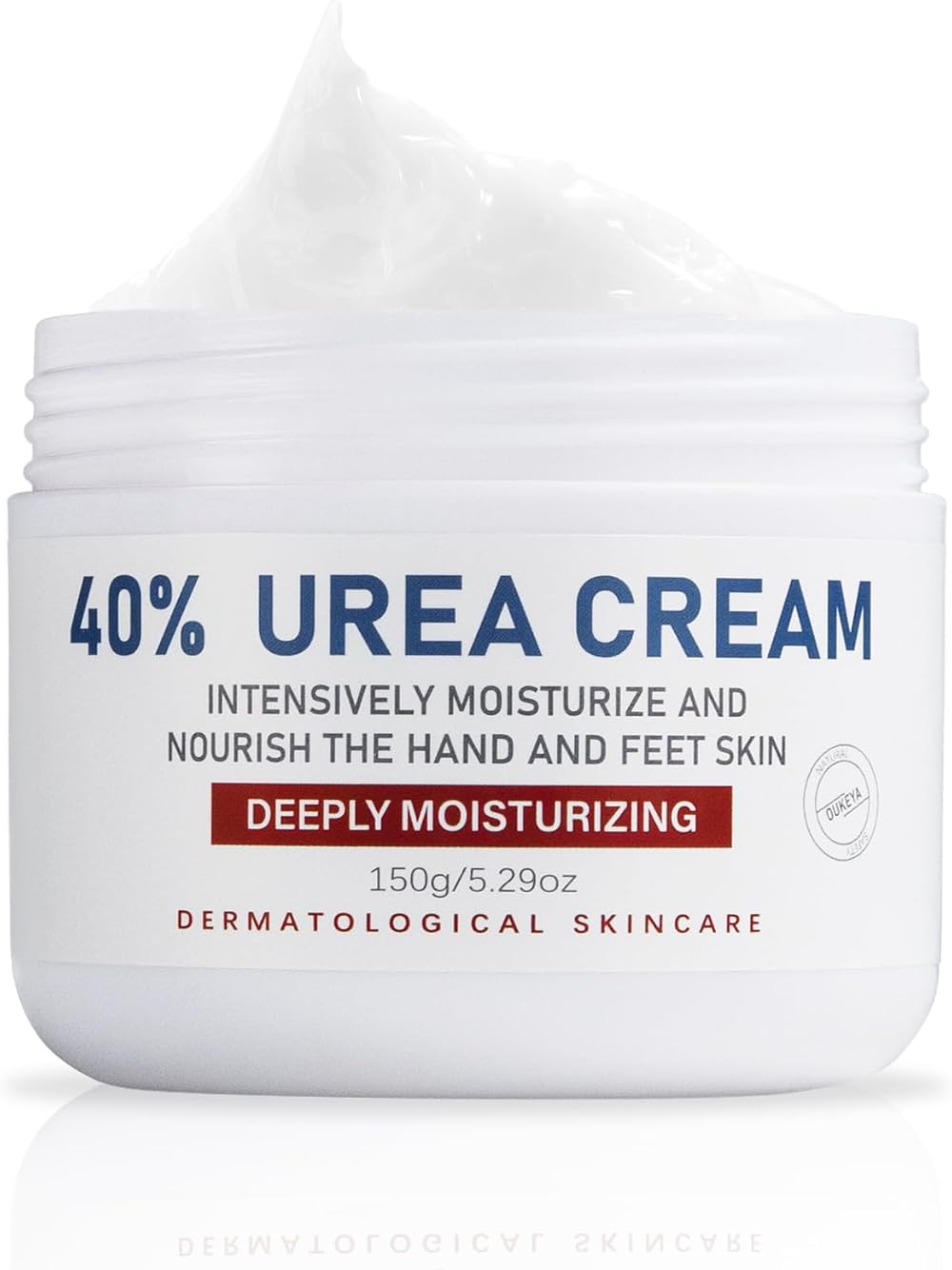 OUKEYA 40% Urea Cream for Cracked Heels & Dry Skin - Foot Hand Moisturizer