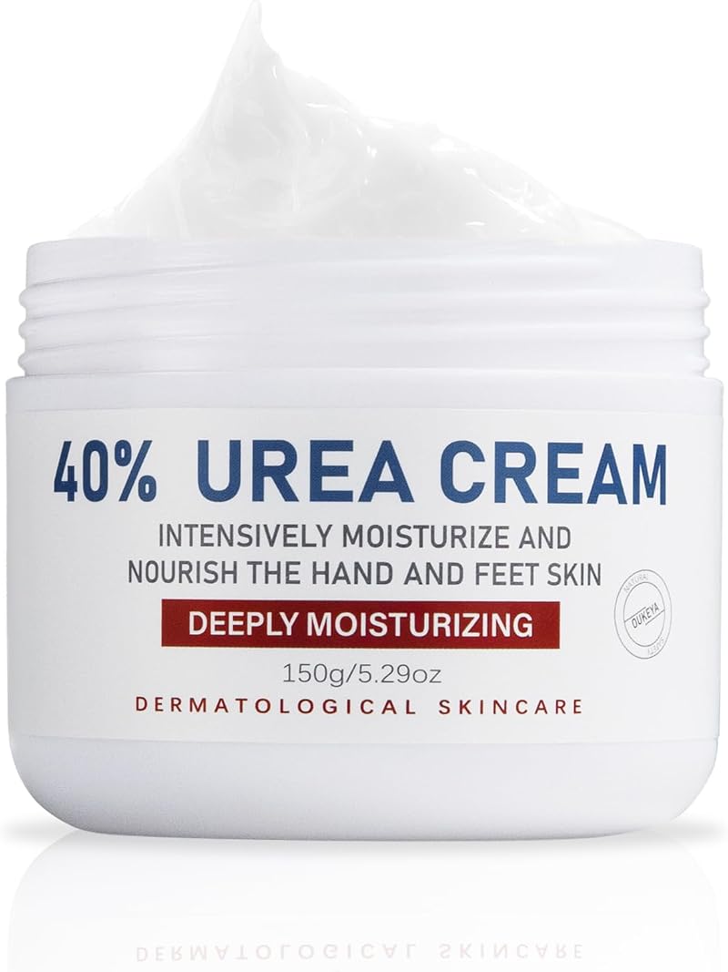 OUKEYA 40% Urea Cream for Cracked Heels & Dry Skin - Foot Hand Moisturizer