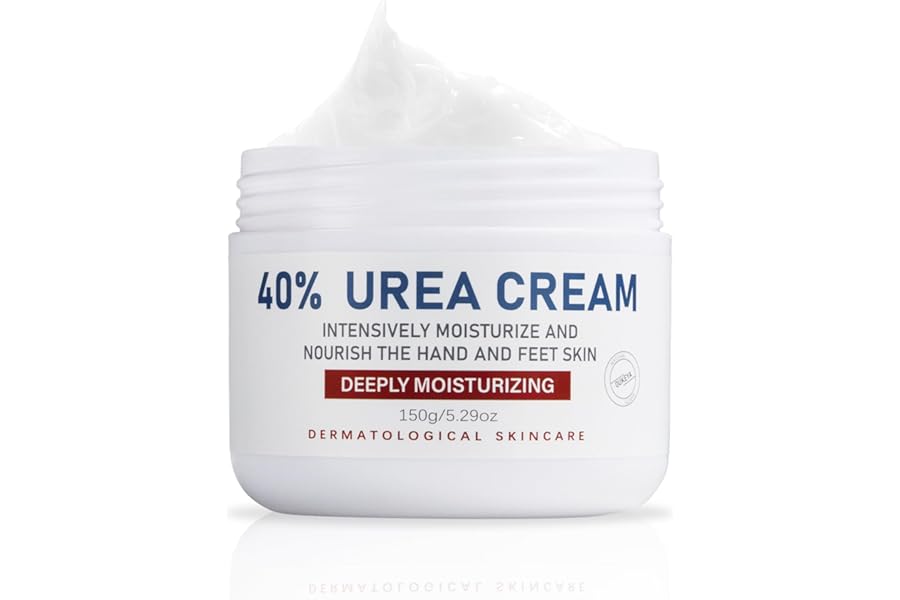 OUKEYA Urea Cream 40 Percent,Foot & Hand Cream for Dry Cracked,Urea Lotion for Feet Maximum Strength