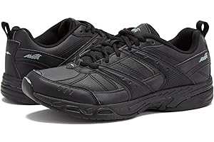 Avia Avi-Union II Non Slip Shoes for Men Food Service - Comfort Restaurant Work Men's Shoes, Black or White Slip Resistant Shoes for Men, Medium, Wide or Extra Wide