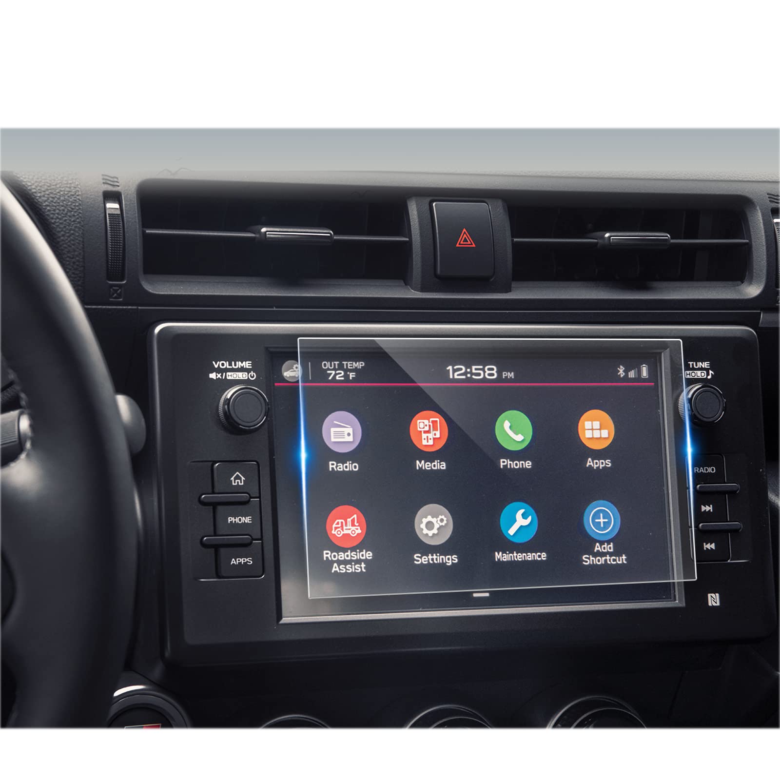 CDEFG Screen Protector for Toyota GR86 Accessories