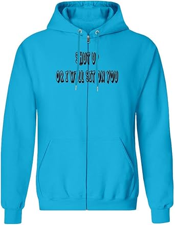 Tais Toi Ou Je M Assois Sur Toi Shut Up Or I Will Sit On You Zipper Hoodie Jumper Pullover For Men 100 Soft Cotton Mens Clothing Small Amazon Fr Vetements Et Accessoires