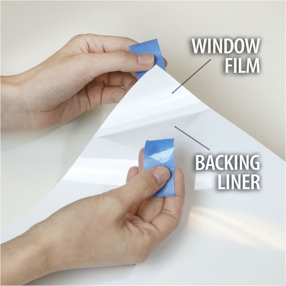 90 * 200cm Matte Frost Secret Protection NonAdhesive Static Cling