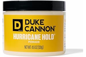 DUKE CANNON SUPPLY CO. Duke Cannon Hurricane Hold Pomade – 4.6 oz – Extra Strong Hold, No Shine, Water-Based for Easy Washout, Long-Lasting Hair Control