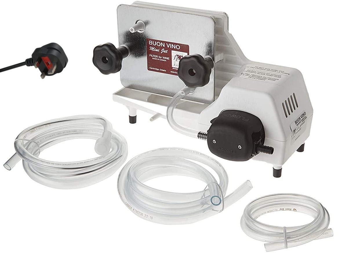 BUON Vino Mini Jet Wine Filter System Pumped Professional Quality 80L per Hour