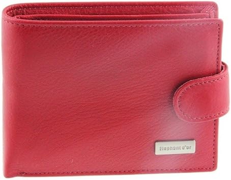 O T Elephant D Or Portefeuille Design Portefeuille Homme Cuir Rouge N776 Rouge Cuir Amazon De Koffer Rucksacke Taschen