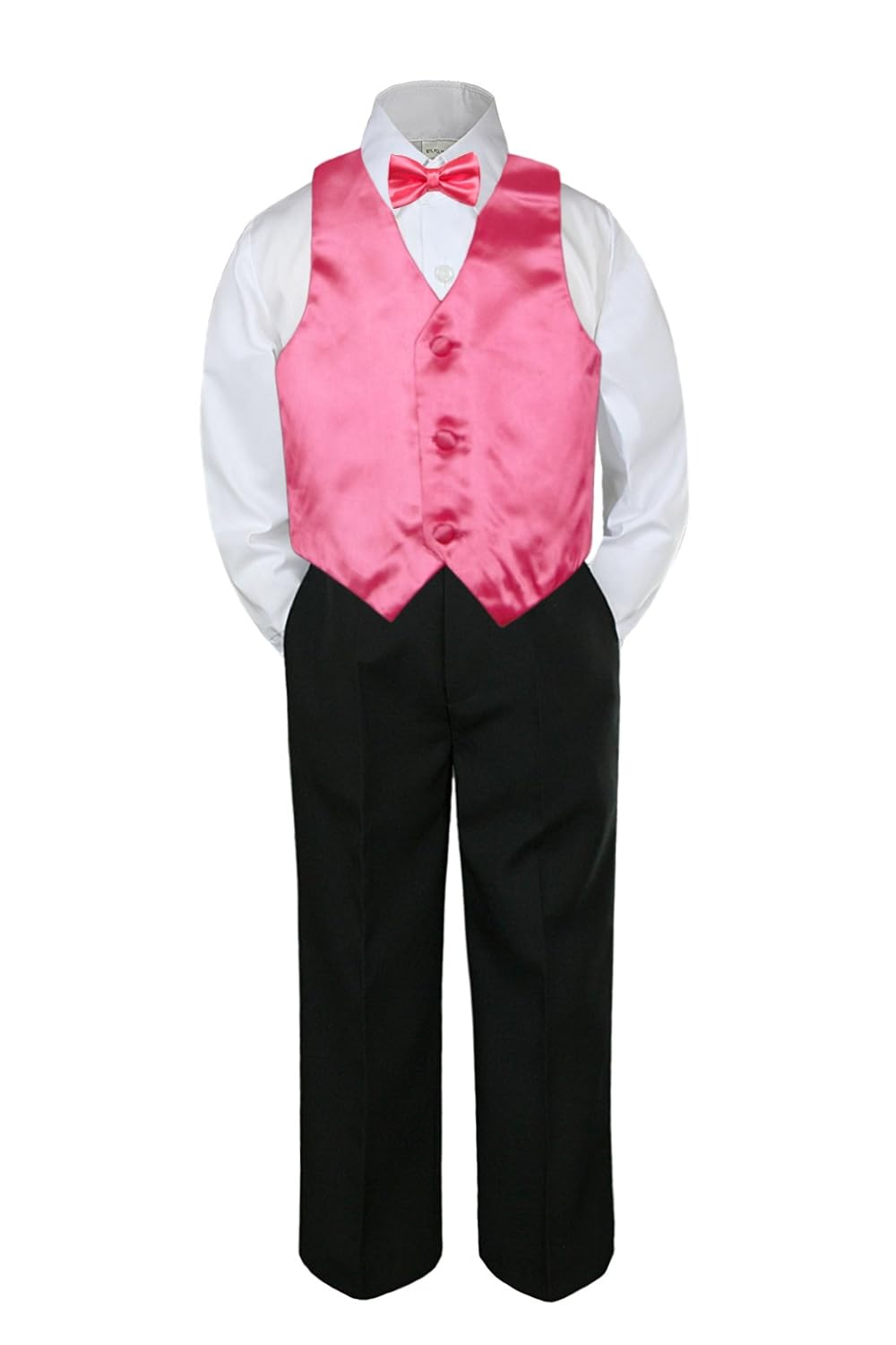 pic White Shirt Red Tie Black Pants amazon com