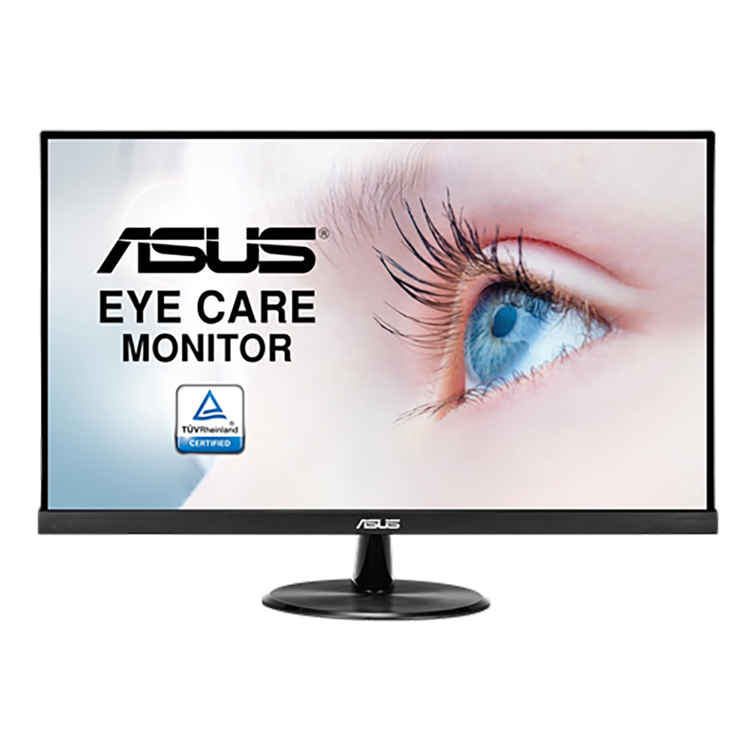 ASUS VP279HE Eye Care Monitor - 27 Inch, FHD (Full HD 1920 x 1080), IPS, Frameless, 75Hz, Adaptive-Sync/FreeSync , HDMI, Low Blue Light, Flicker Free, Wall Mountable, Black