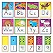 TREND enterprises, Inc. T-8265 Awesome Animals Alphabet Cards Standard Manuscript Bulletin Board Set
