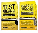 (1) PharmaFreak Test Freak - Testosterone Booster and (1) PharmaFreak Anabolic Freak - Testosterone Stimulator