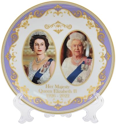 The Leonardo Collection Queen Elizabeth II Commemorative Plate 15cm