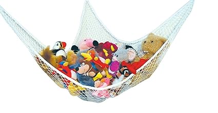 Speichernetz Spielzeug Hängematte Speichernetz für Kuscheltiere, Spielzeug Aufbewahrung geeignet für Kinderraum , Kinderspiel