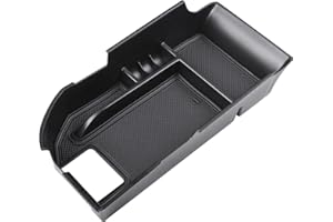 Center Console Organizer Tray Compatible With 2018-2024 Camry LE SE XLE XSE Armrest Storage Box Insert(Black)