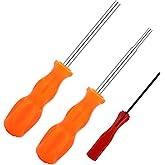 Okutani3 Pack Gamebit Security Screwdriver, 3.8mm and 4.5mm Security Screwdriver and 2.5mm Triwing Screwdriver for Super Nint