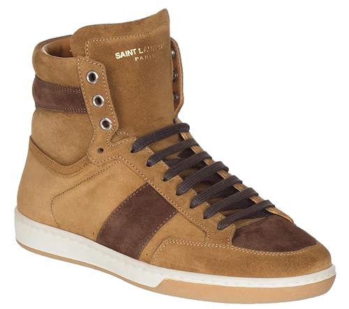 tan high top sneakers