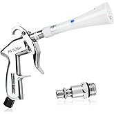 phepetroll Air Blow Gun Car Detailing Dry Cleaning Air Gun with Tapered Nozzle High Pressure Car Cleaning Tool, Car Dryer Air