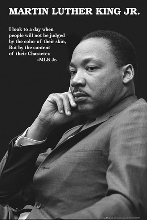 Amazon Com Studio B Martin Luther King Jr Character Poster