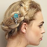 Pair Crystal Hair Clips Diamante Hair Pins Wedding Hair Slides