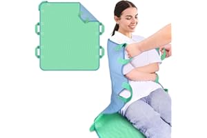 i COVER 34"x36" Positioning Bed Pad with Reinforced Handles, 2 Pack Waterproof & Reusable Incontinence Pads for Turning, Lifting and Repositioning, Patients/Elderly Moving Pad for Home & Hospital