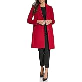 DKNY Womens Walker Wool Coat