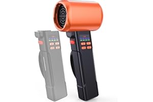 730PRO Car Dryer Air Blower Cordless | Detachable Battery, Max 7.5Min 220MPH Turbo, 1.5H Type-C, 10°Tilt Grip, LED Light | fo