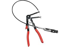 C Q CHANG QI Hose Clamp Pliers 24" ，Flexible Clamp Tight Wire Tool with Cable for Car Repairs- Hose Clamp Removal Tool and Ring Clamp Pliers Type or Flat-band Tools