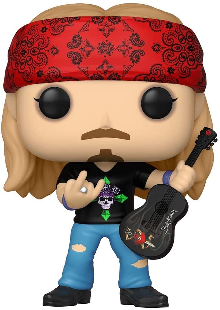 Funko POP! Rocks: Bret Michaels - 1/6 Odds for Rare Chase Variant - (Styles May Vary) - Collectable Vinyl Figure - Gift Idea - Official Merchandise - Toys for Kids & Adults - Music Fans
