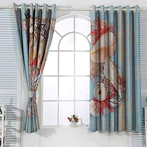 Sala de estar/dormitorio cortinas de ventana letra B alfabeto ABC