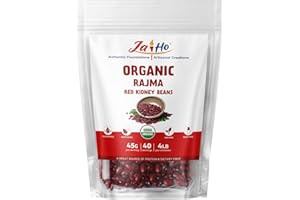 Jai Ho Certified Organic Rajma Kidney Beans 4 lb | Rajma Kidney Beans | Indian Rajma | USDA Organic | Non-GMO | Chemical-Free | Premium Quality Kosher