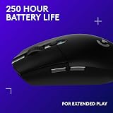 Logitech G G305 Wireless Gaming Mouse HERO 12K 12000 DPI Black view 5